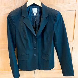 Nordstrom Halogen Classic Black Blazer Size 4